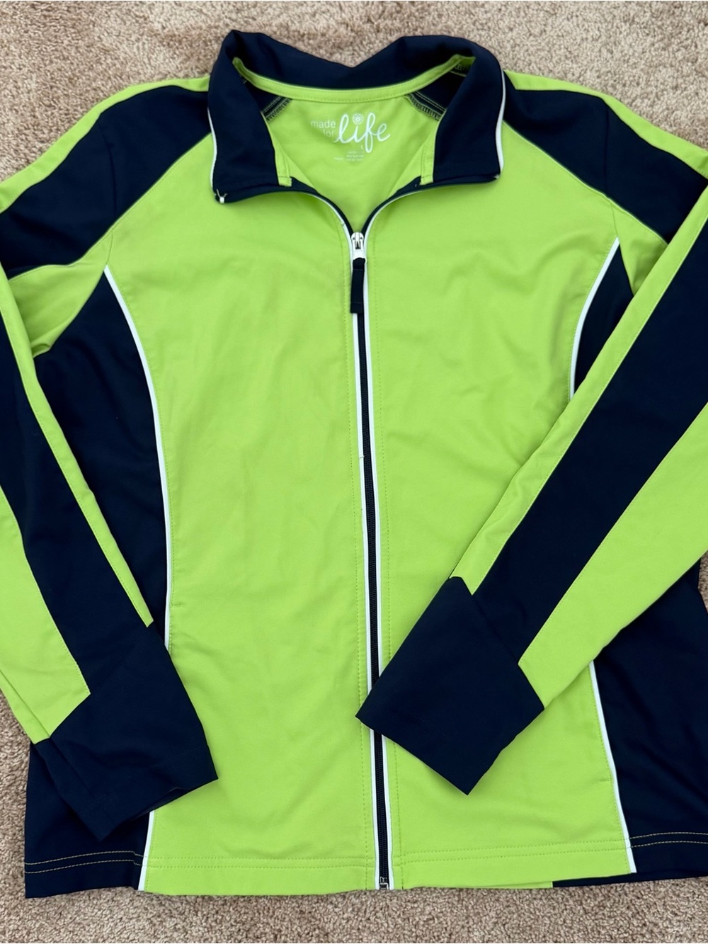 Made For Life Women's Full-Zip Track Jacket - Size L - Picture 8 of 10